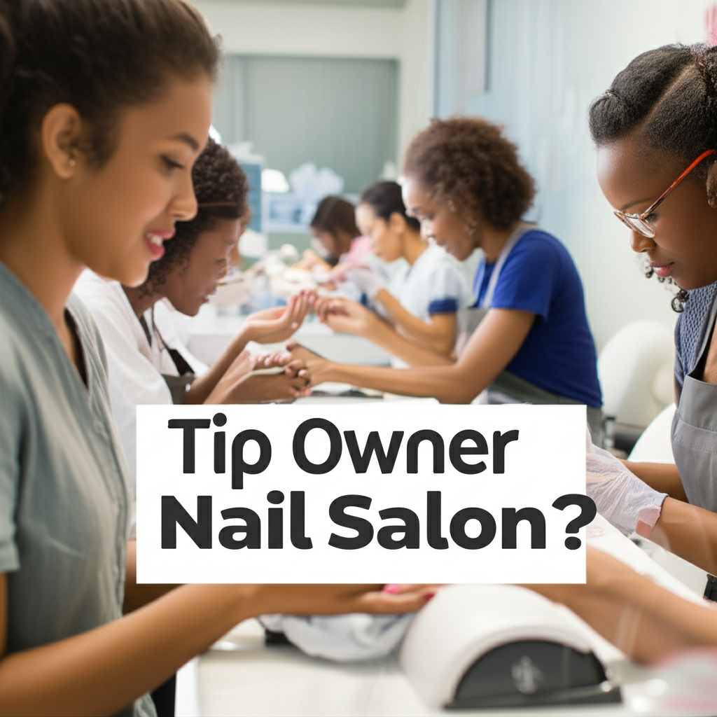 Generate a high-quality, relevant image prompt for an article about: Tip Owner Nail Salon? Best Guid