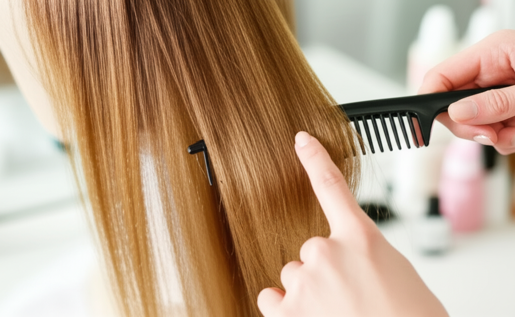 Generate a high-quality, relevant image prompt for an article about: How To Care For Human Hair Wig: