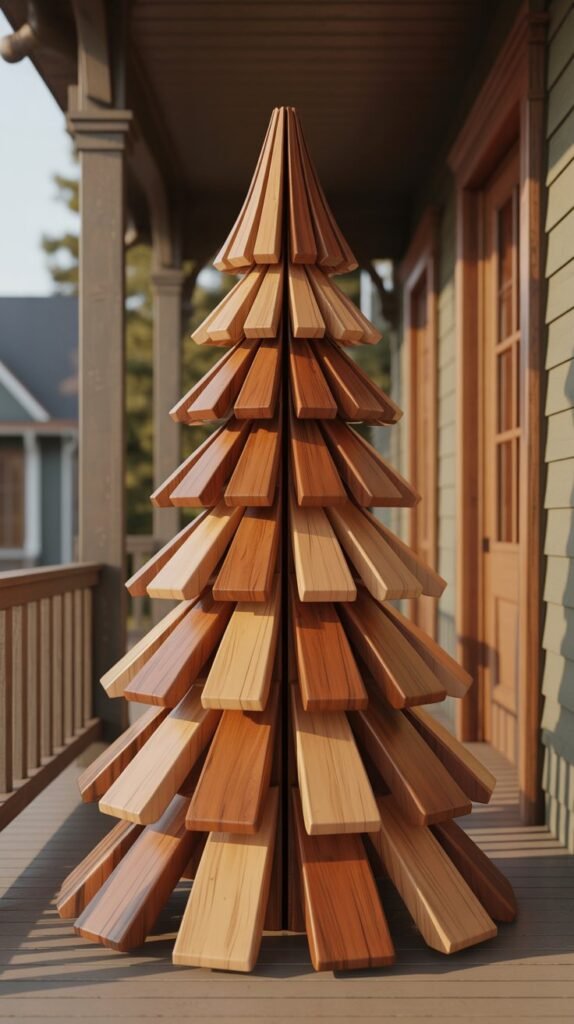 15. Dimensional 3D Wooden Christmas Trees