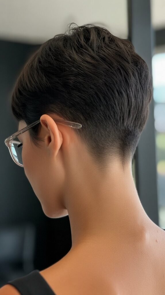 23. Pixie with Buzzed Nape