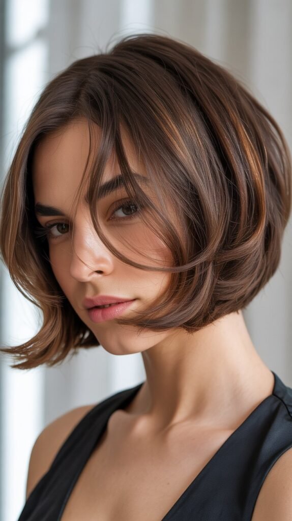 13. The French Bob with Face-Framing Layers