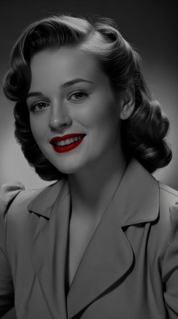 8. Mastering Vintage-Inspired Victory Rolls and Retro Styles