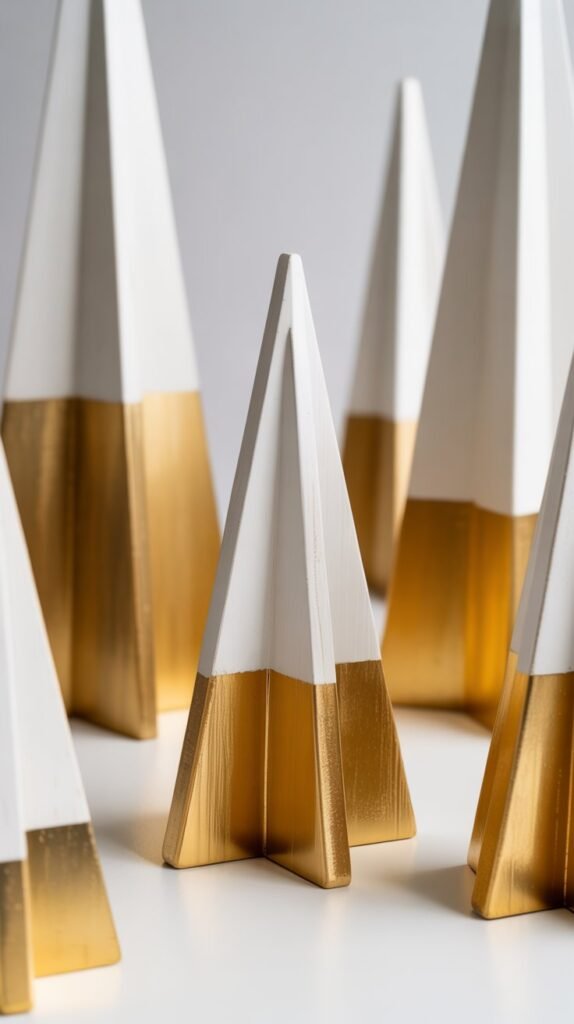 13. Two-Tone Dipped Design Trees