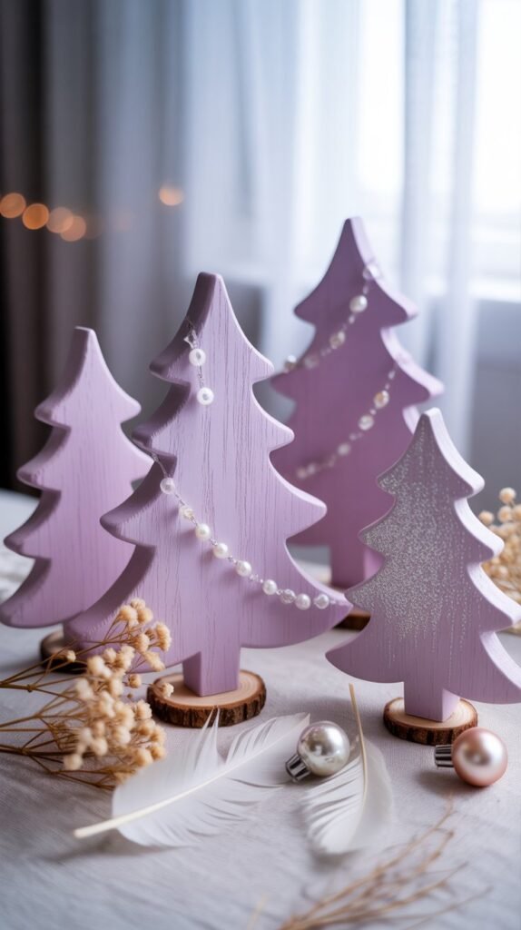 23. Lavender and Silver Combination