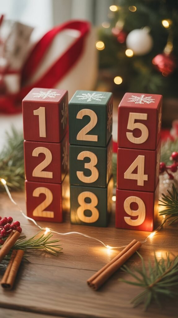  Christmas Countdown Blocks