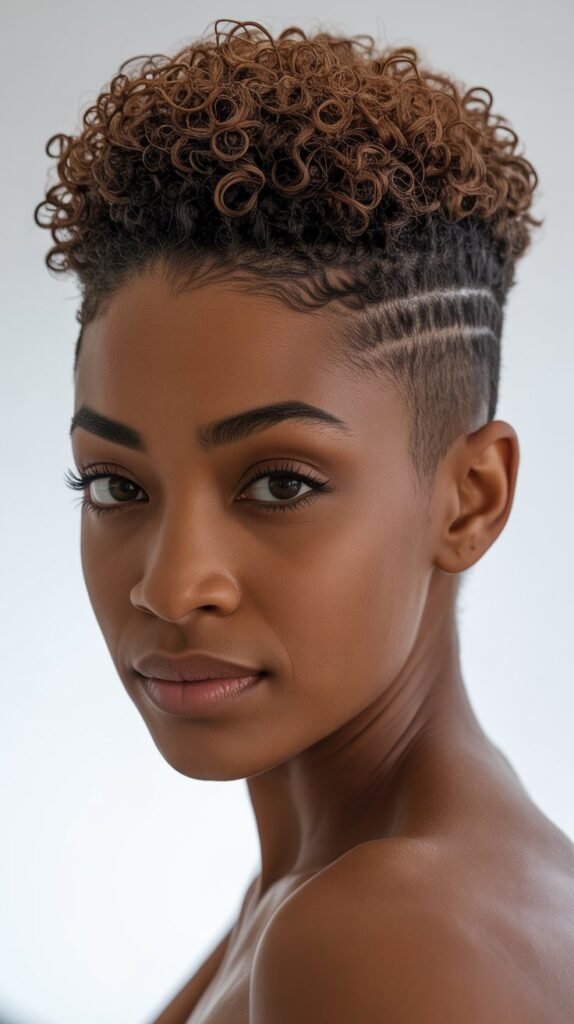 1. The Tapered TWA (Teeny Weeny Afro)