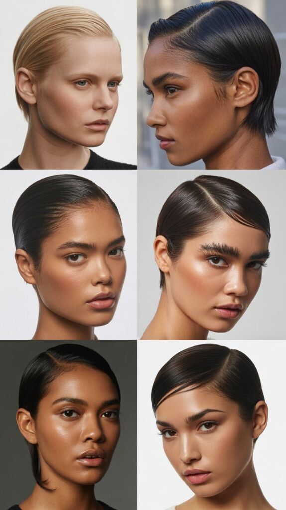 8. The Slicked-Back Pixie