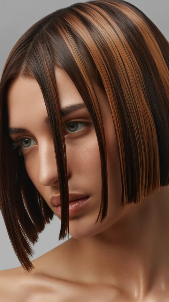 11. Cool Brunette Panel Lowlights