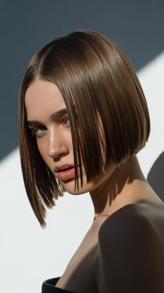 8. Asymmetrical Long Bob