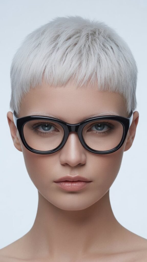 11. Platinum Blonde Pixie