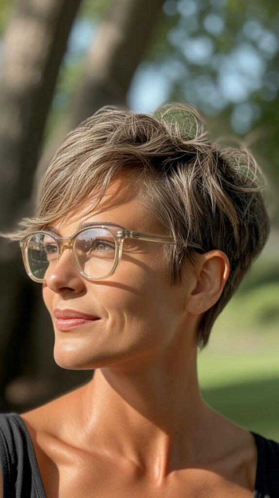 15. Tousled Messy Pixie