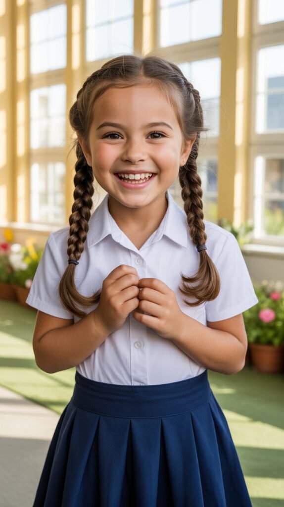 14. Braided Pigtails