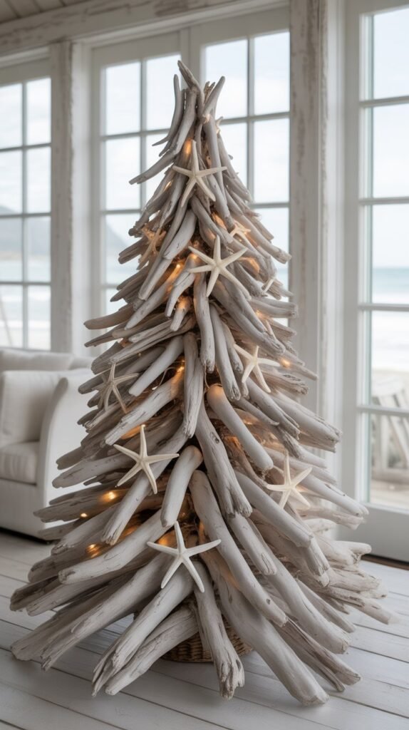 4. Driftwood Christmas Tree
