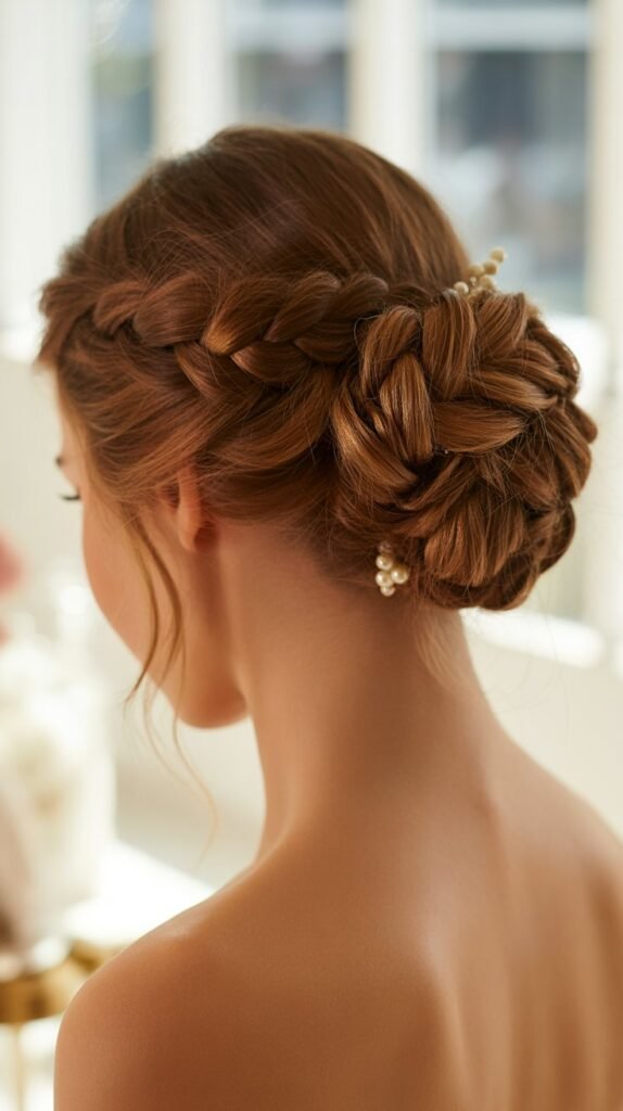 25. Braided Chignon