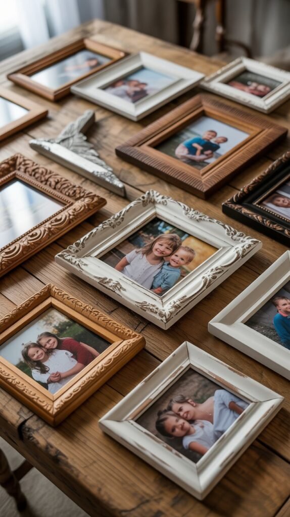 4. Wooden Picture Frames