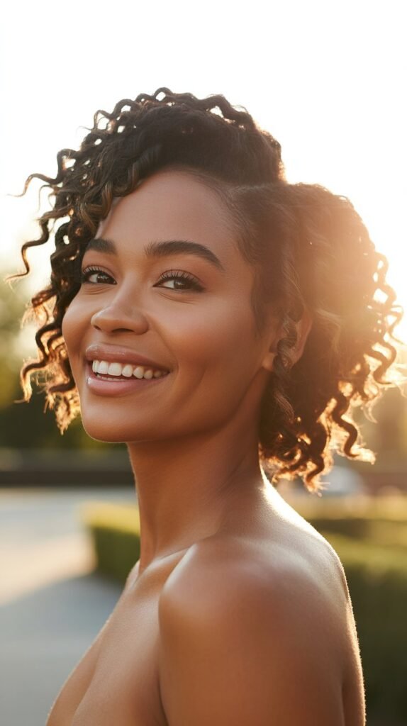 3. Twist Out on Short Hair