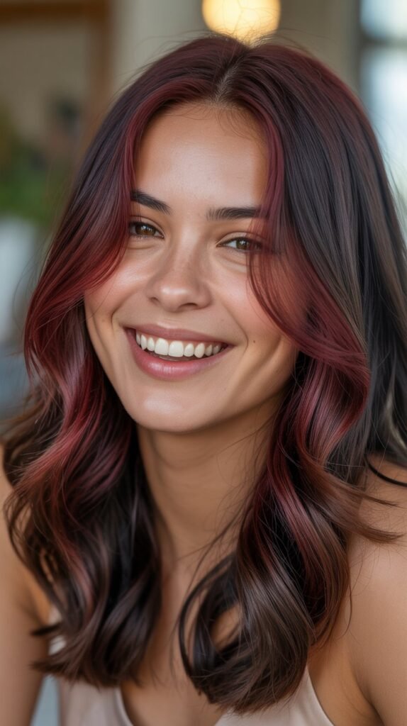 16. Burgundy Underlayer (Peekaboo)