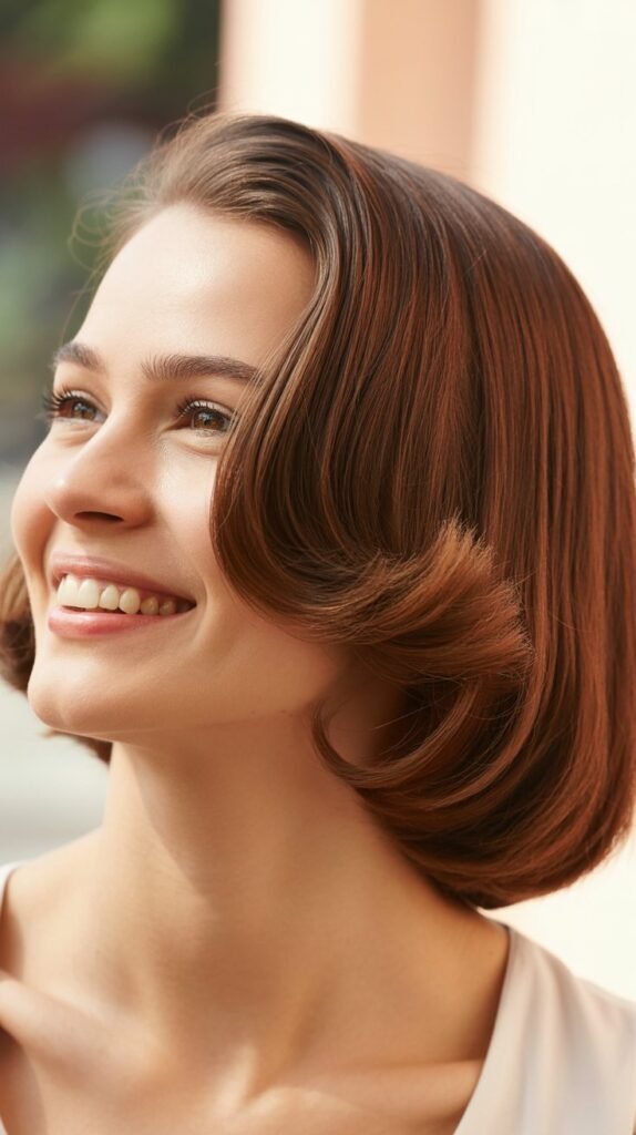  Flipped-Out Long Bob