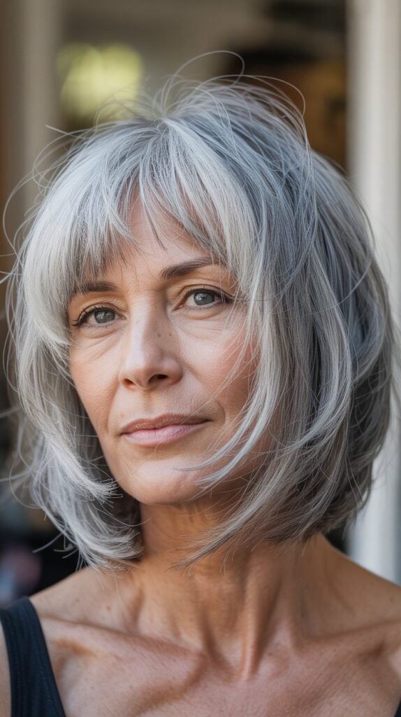 33. Choppy Bob with Razored Ends