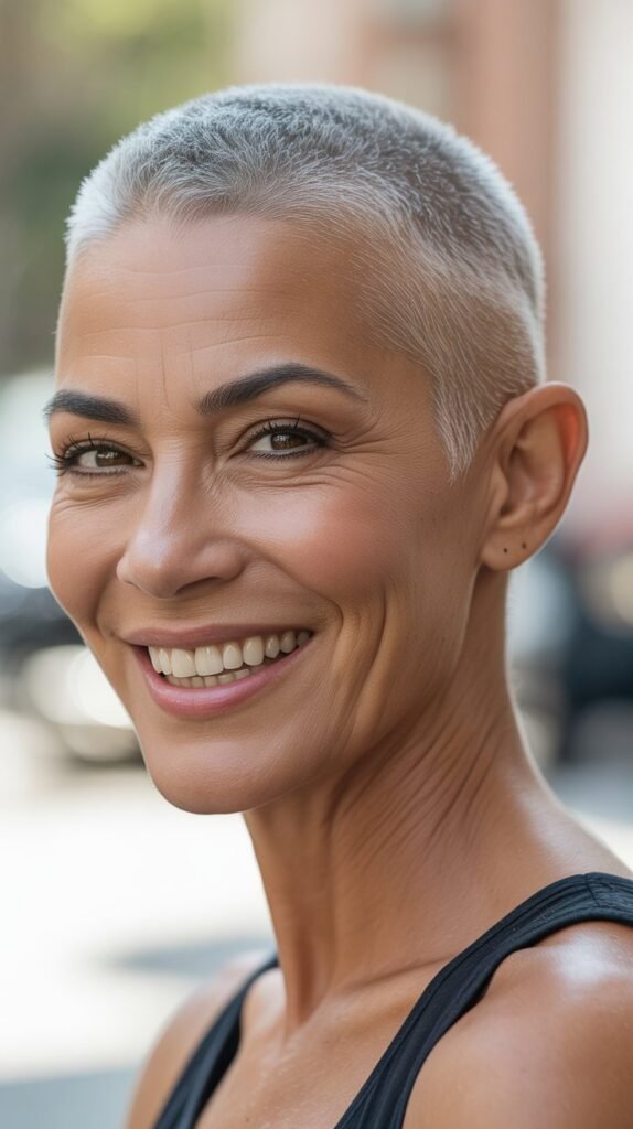  Buzz Cut with Attitude