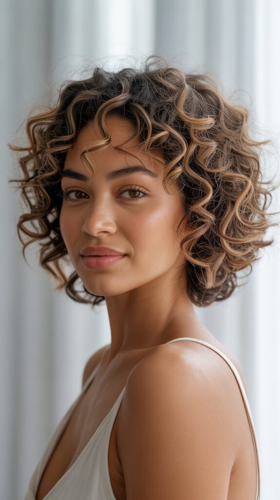 26. Natural Texture Bob
