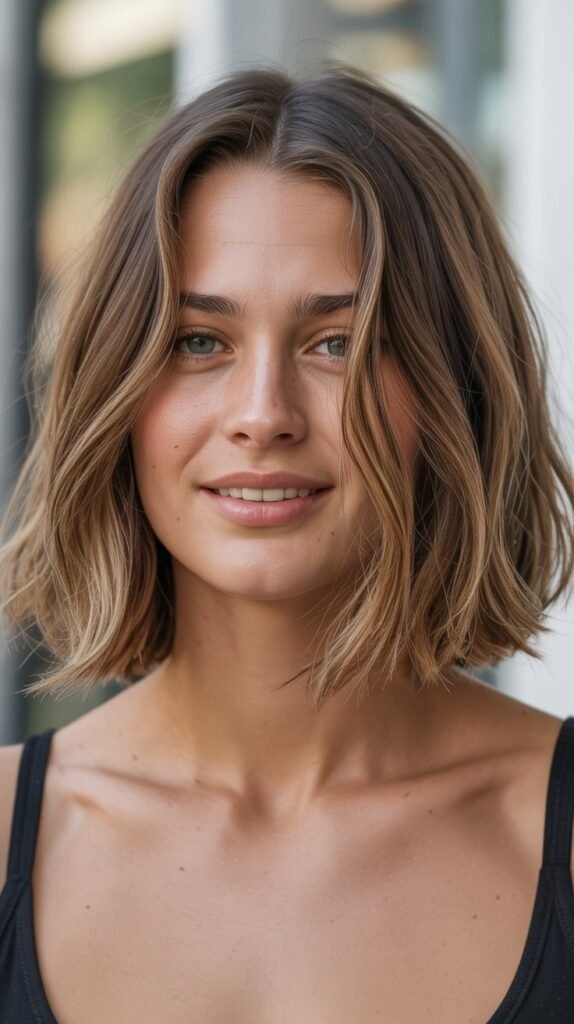 30. Lived-In Long Bob