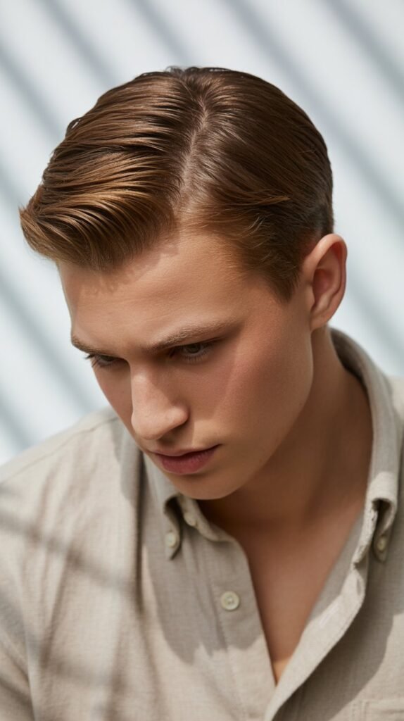 Side Part Casual Style