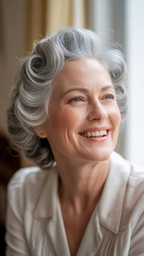 Sculpted Finger Waves