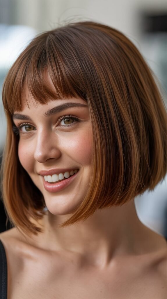  Angled Bob with Baby Bangs