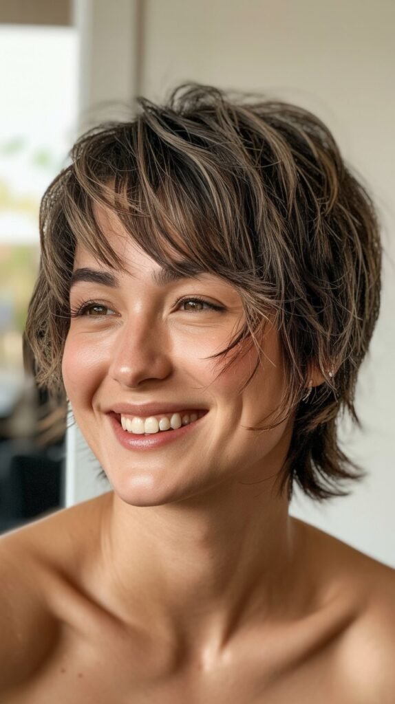 2. Choppy Textured Crop