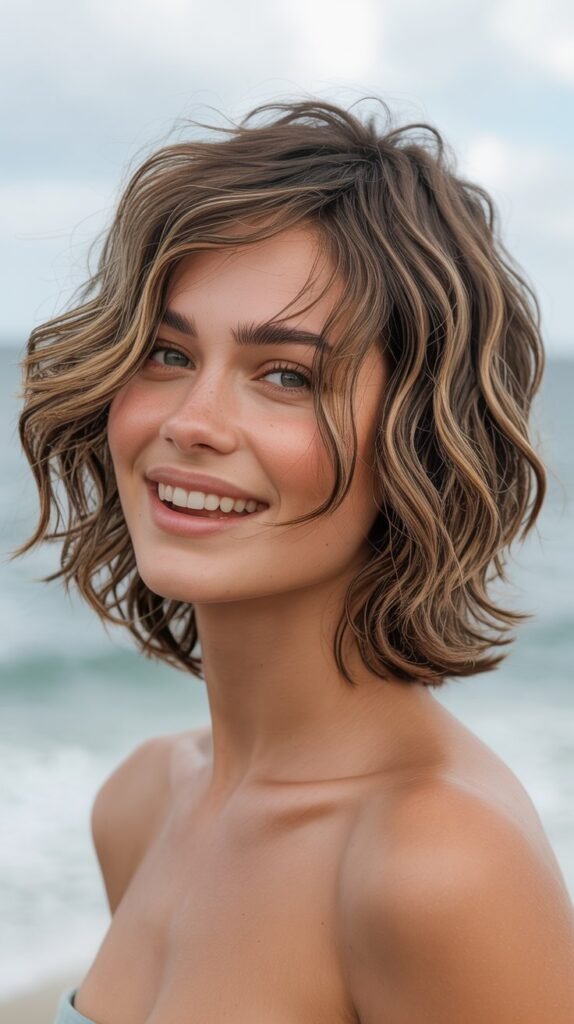 4. Shaggy Choppy Lob