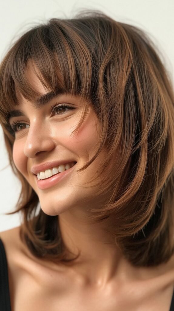 3. Blunt Ends with Choppy Layers