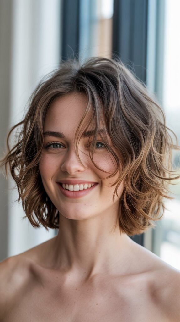 27. Choppy Lob with Air-Dried Texture