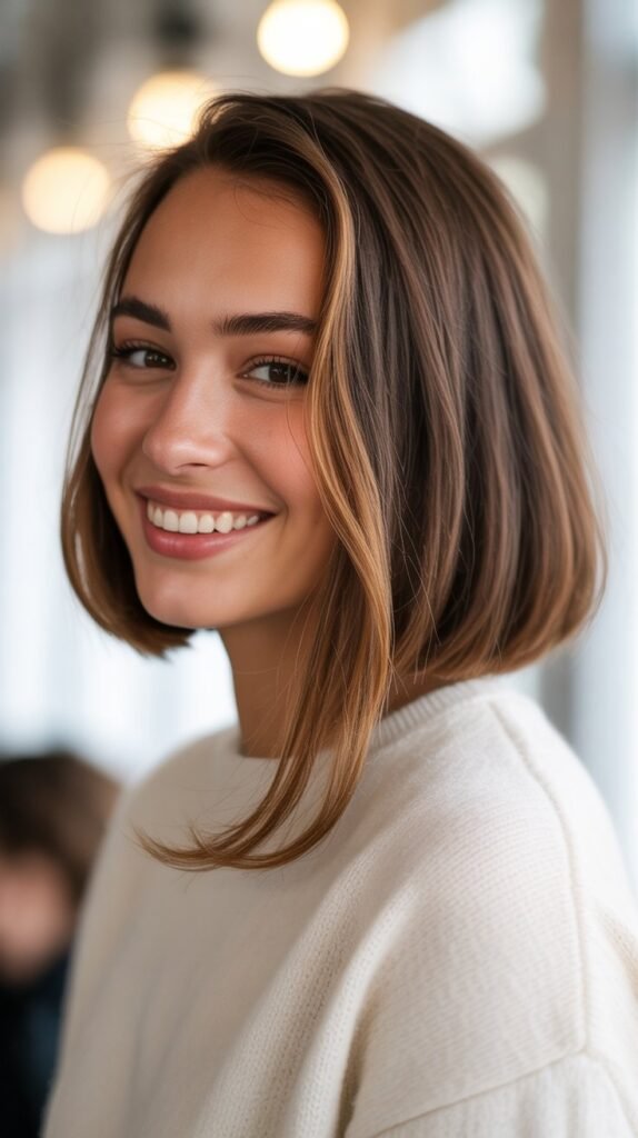 Asymmetrical Long Bob