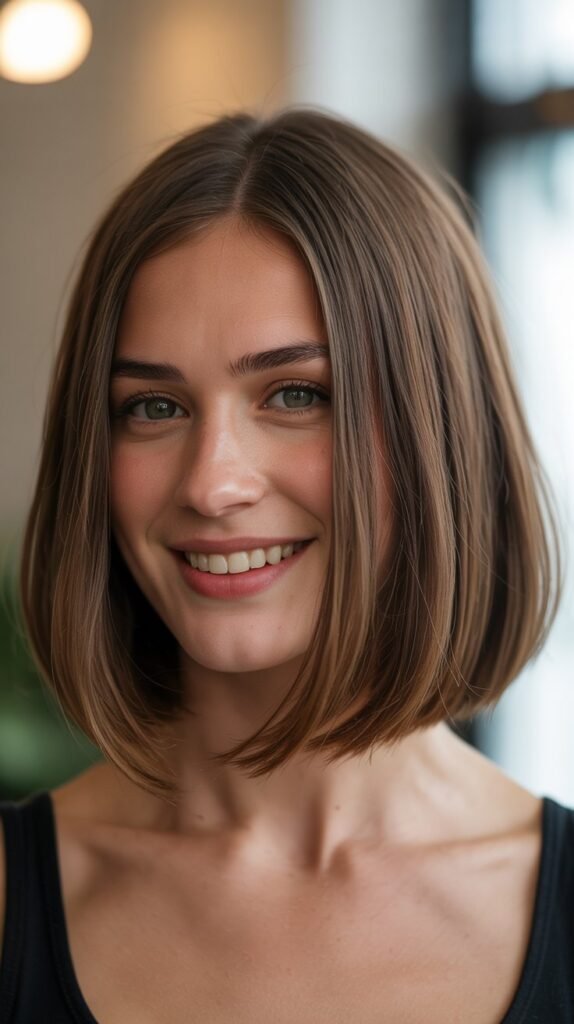  Long Bob with Soft A-Line