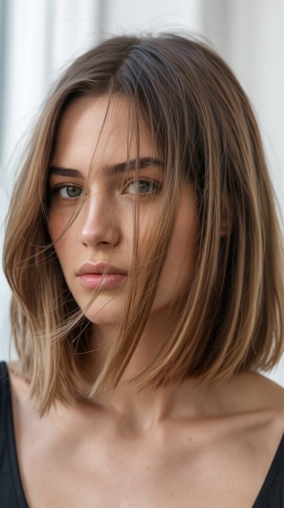 17. Razored Long Bob