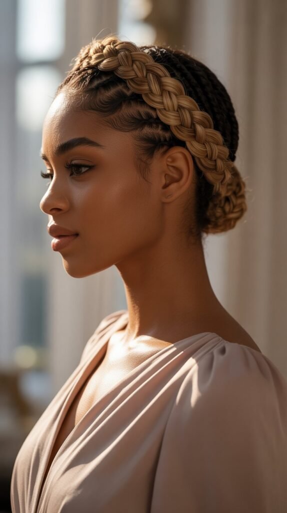 13. Halo Crown Braid