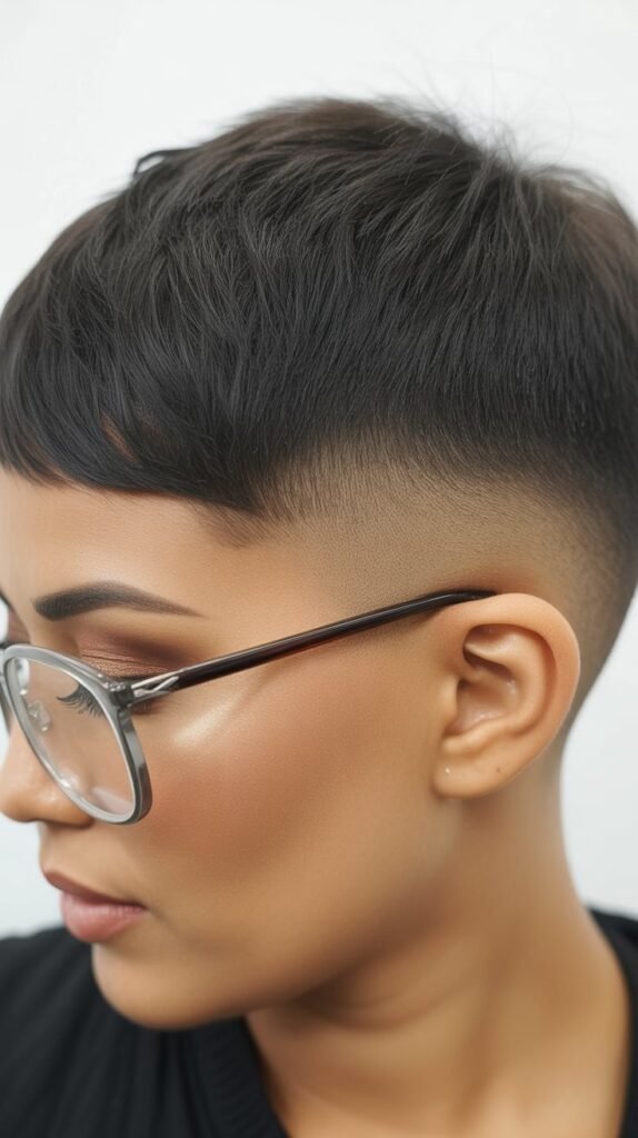 16. Pixie with Faded Sides