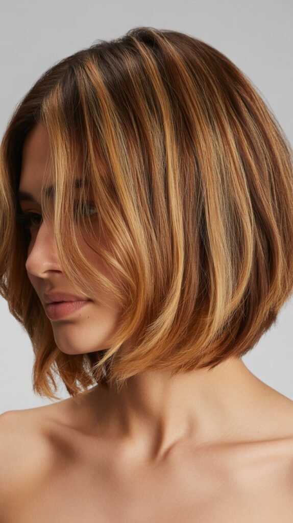 Choppy Bob with Balayage