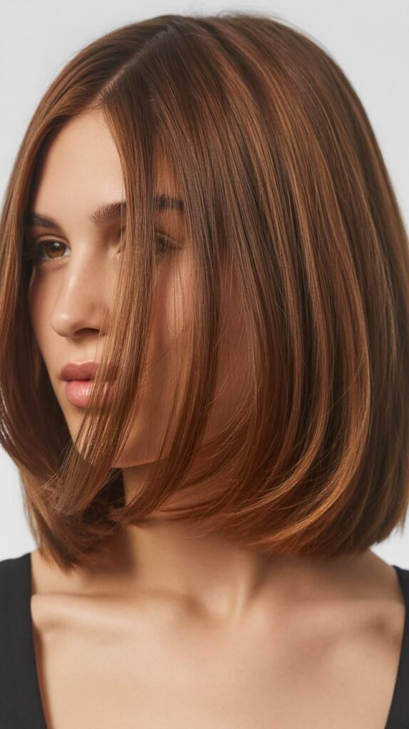 Long Bob with Graduated Layers