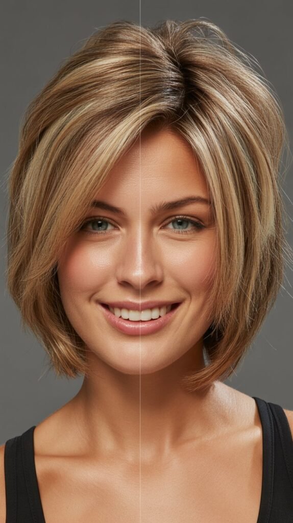 6. Choppy Bob for Fine Hair