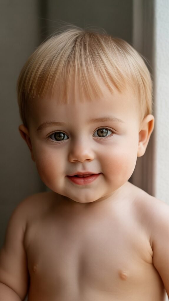 1. The Classic Baby Boy Buzz Cut