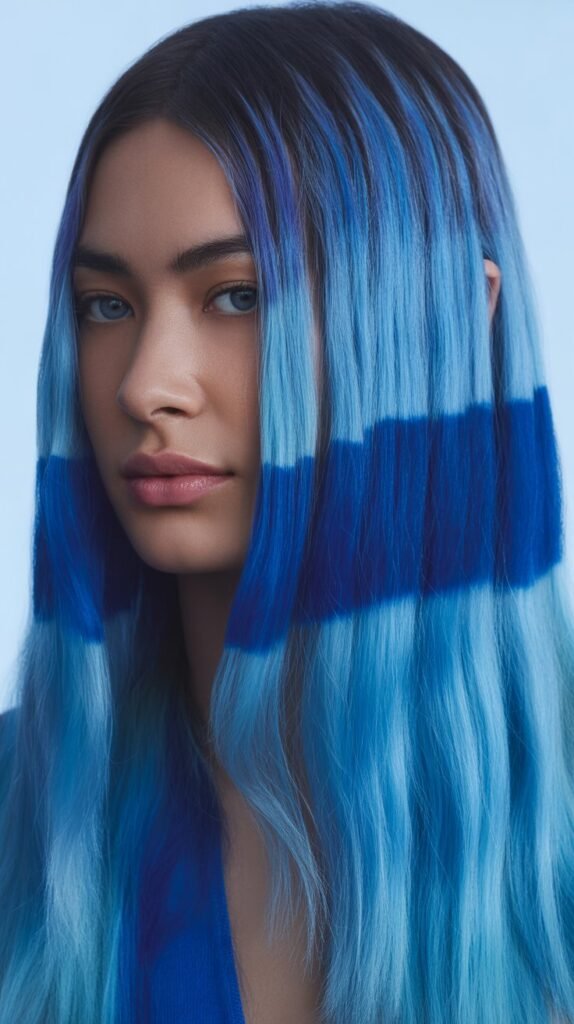 18. Dark Blue to Light Blue Horizontal Gradient