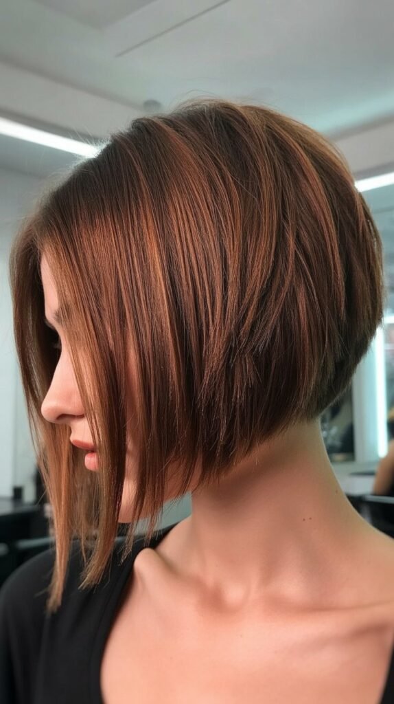 Choppy Stacked Bob