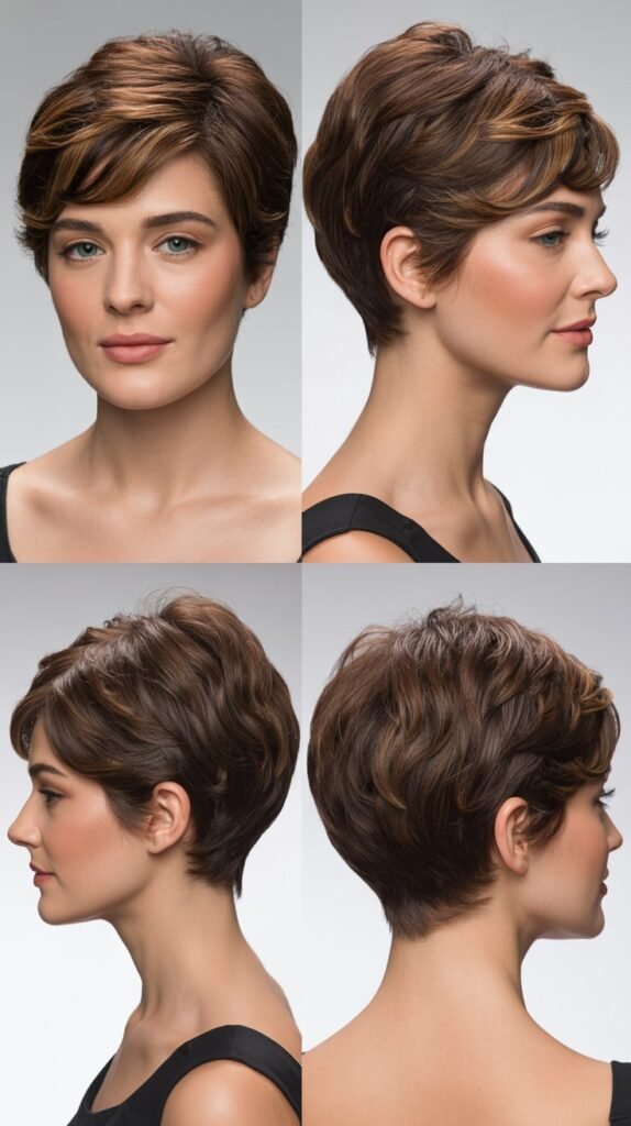 Classic Tapered Pixie Cut