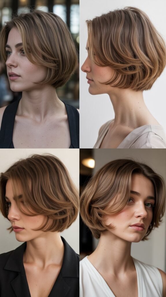 27. Soft Layered Bob