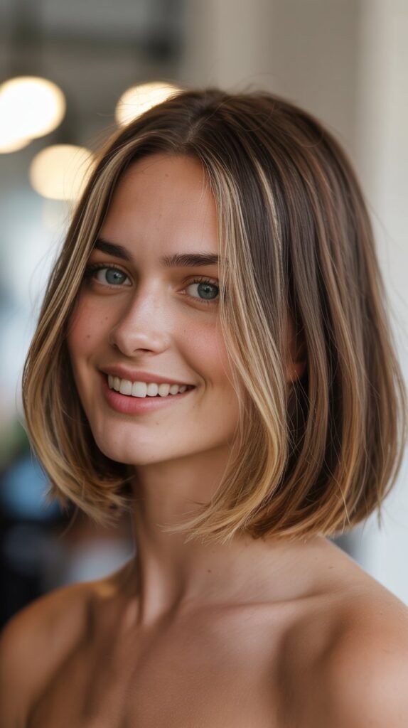  Long Bob with Baby Lights