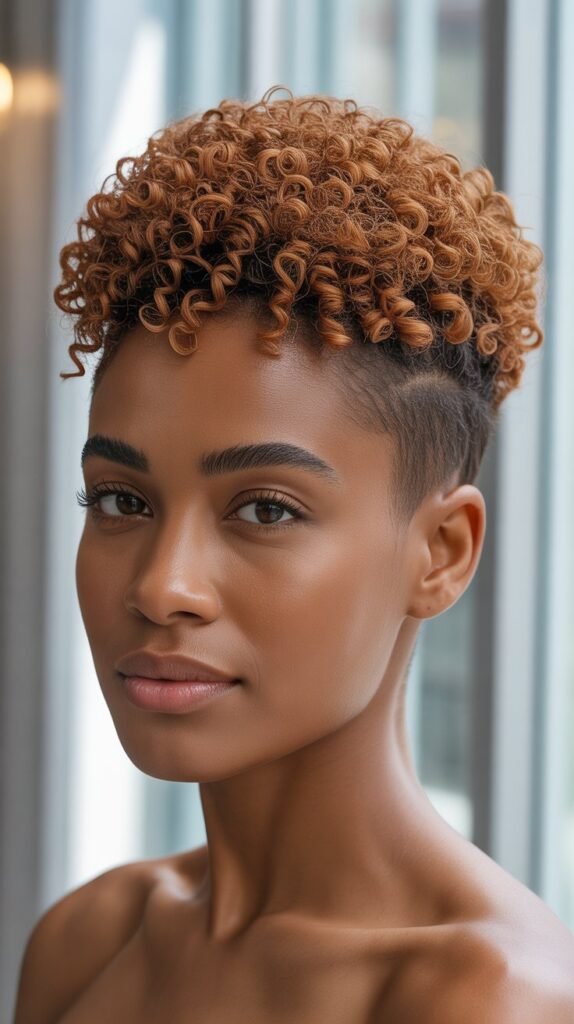 1. Tapered TWA (Teeny Weeny Afro)