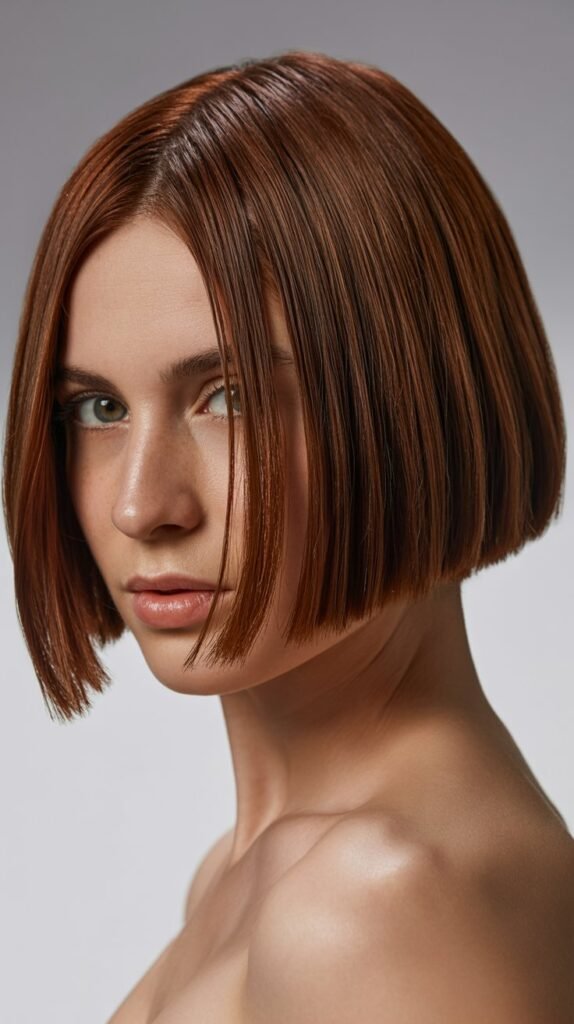 1. Classic Blunt Bob