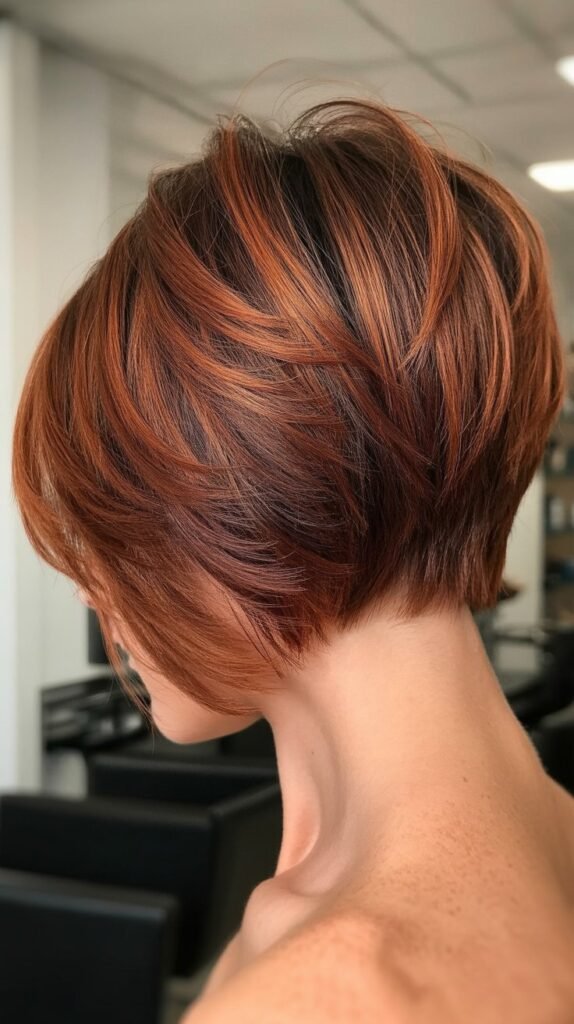 7. Inverted Choppy Bob